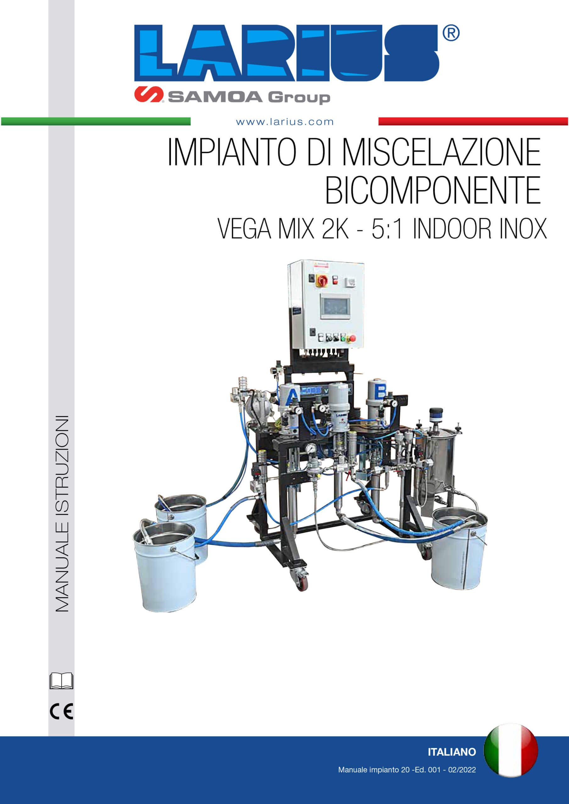 Anteprima Impianto 20 Miscelazione Bicomponente Vega Mix 2k 5 1 Indoor Inox I
