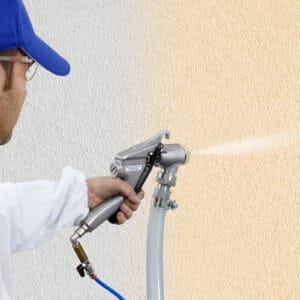 Pneumatic texture sprayer