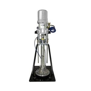 Double acting air operated one post extrusion rams 30 l - 200 l drum