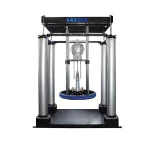 Double acting air operated four post extrusion ram 1000 l drum