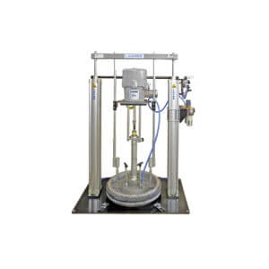 Larius Sirio Pneumatic Extrusion Pump On Two Post Ram 200l Drum