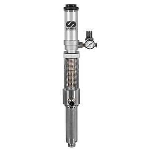 Pneumatic piston transfer pumps