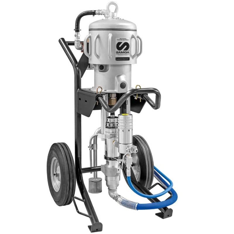 SUPER NOVA 45 1 on trolley Airless pneumatic anticorrosion spray package Larius