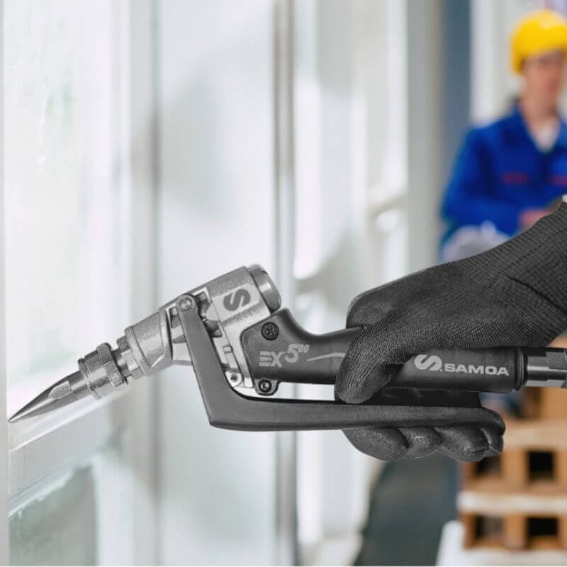 Applicazione Pistola Estrusione Manuale Samoa 1