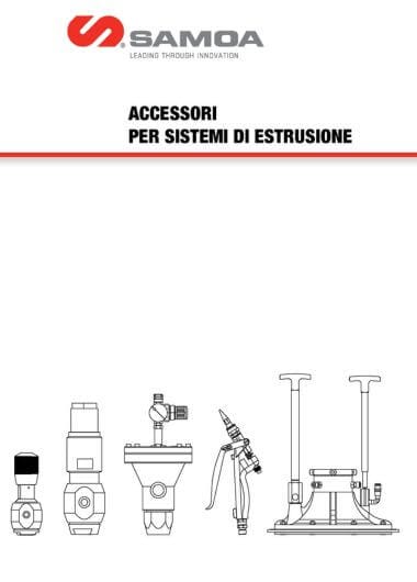 Copertina Accessori Estrusione Copertina Accessori Estrusione