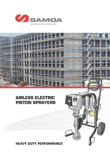 Cover Airless Electric Piston Pumps