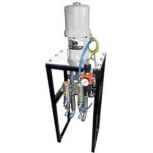 ENG. 1002 2K GHIBLI 10:1 – Pneumatic injection system<br/>One motor - Two pumps system