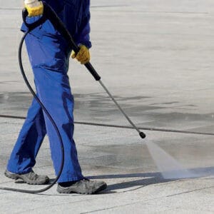 Pneumatic airless wash pumps