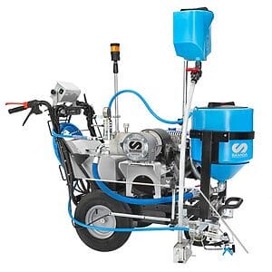 Larius Samoa Giotto Airless Roadline Marking Machine