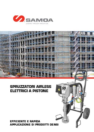 Larius Samoa Spruzzatori Airless Elettrici Pistone Larius Samoa Spruzzatori Airless Elettrici Pistone