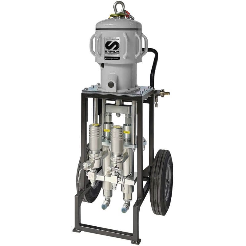 ENG. 1012 2K NOVA 23:1 - Pneumatic injection system<br/>One motor - Two pump lowers system